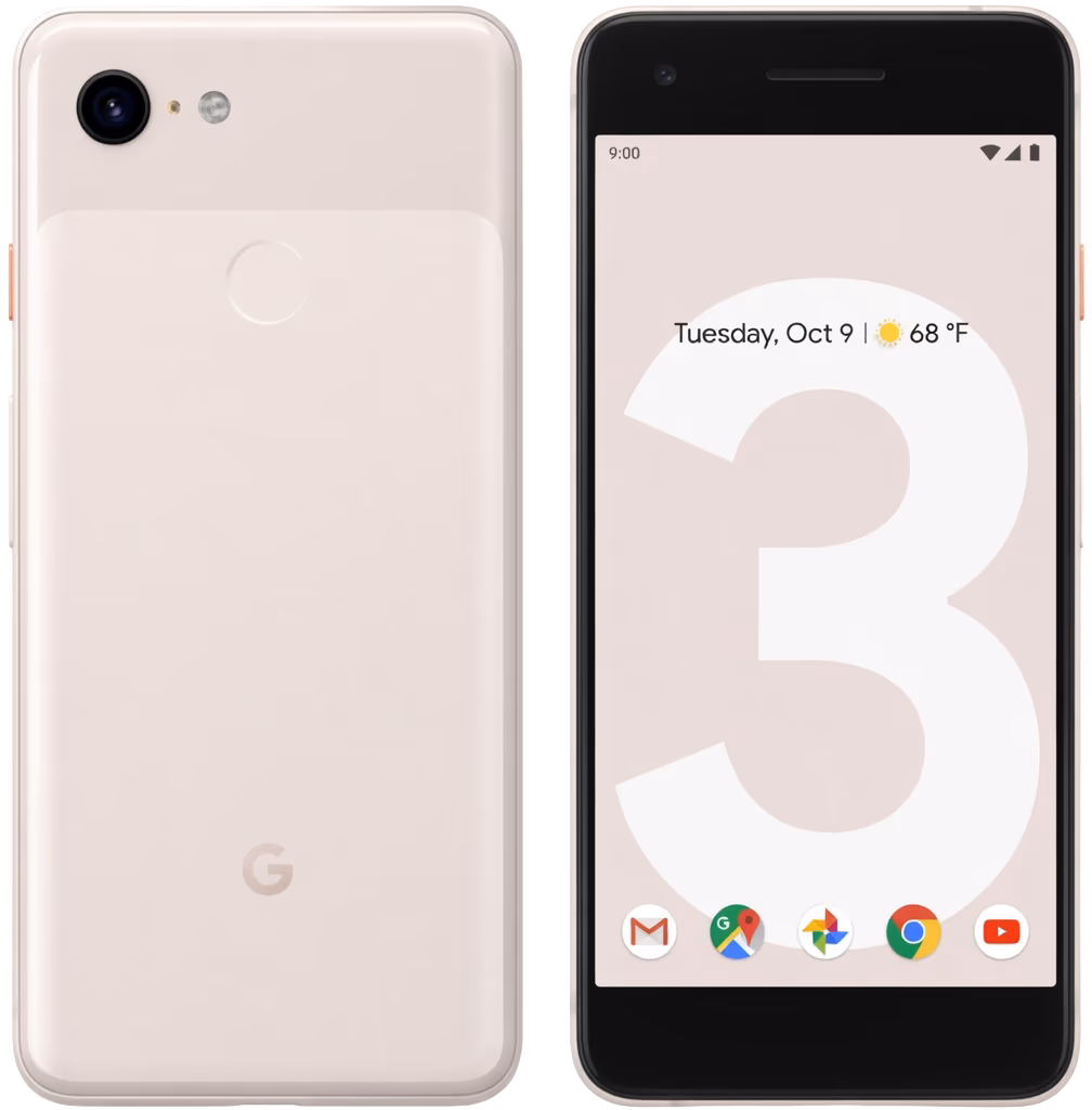 Google Pixel 3 device