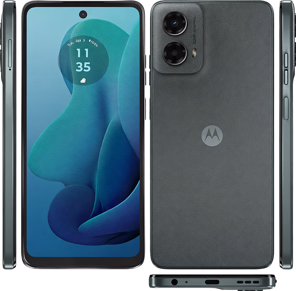 Motorola Moto G (2024) device