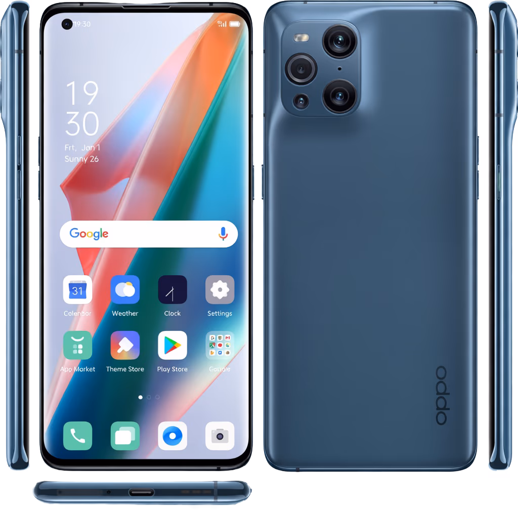 Oppo Find X3 device