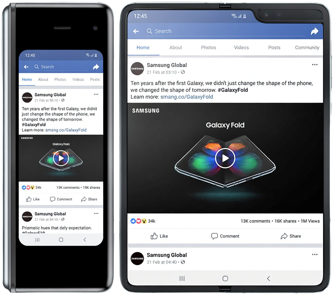 Samsung Galaxy Fold preview