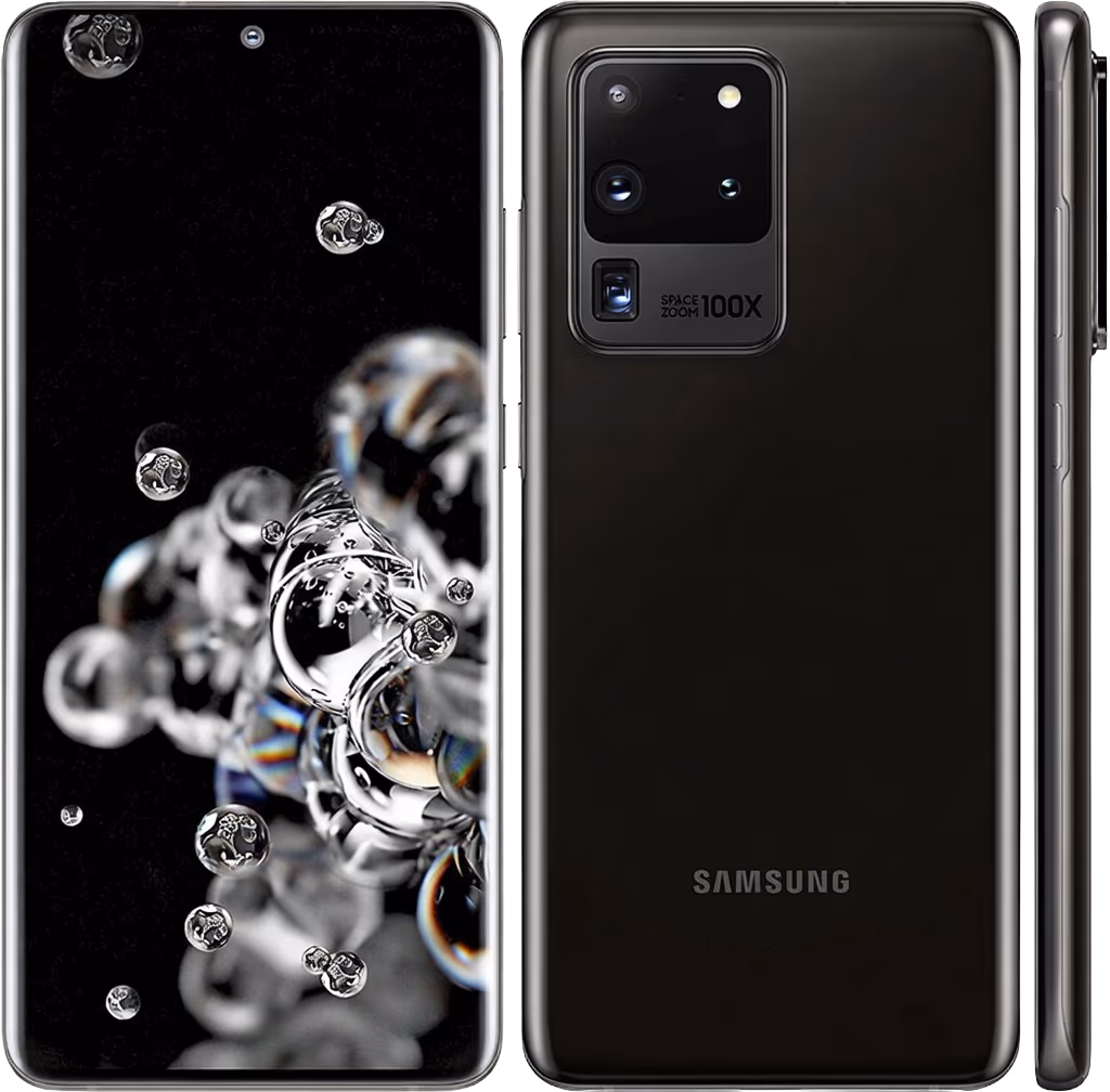 Samsung Galaxy S20 Ultra device