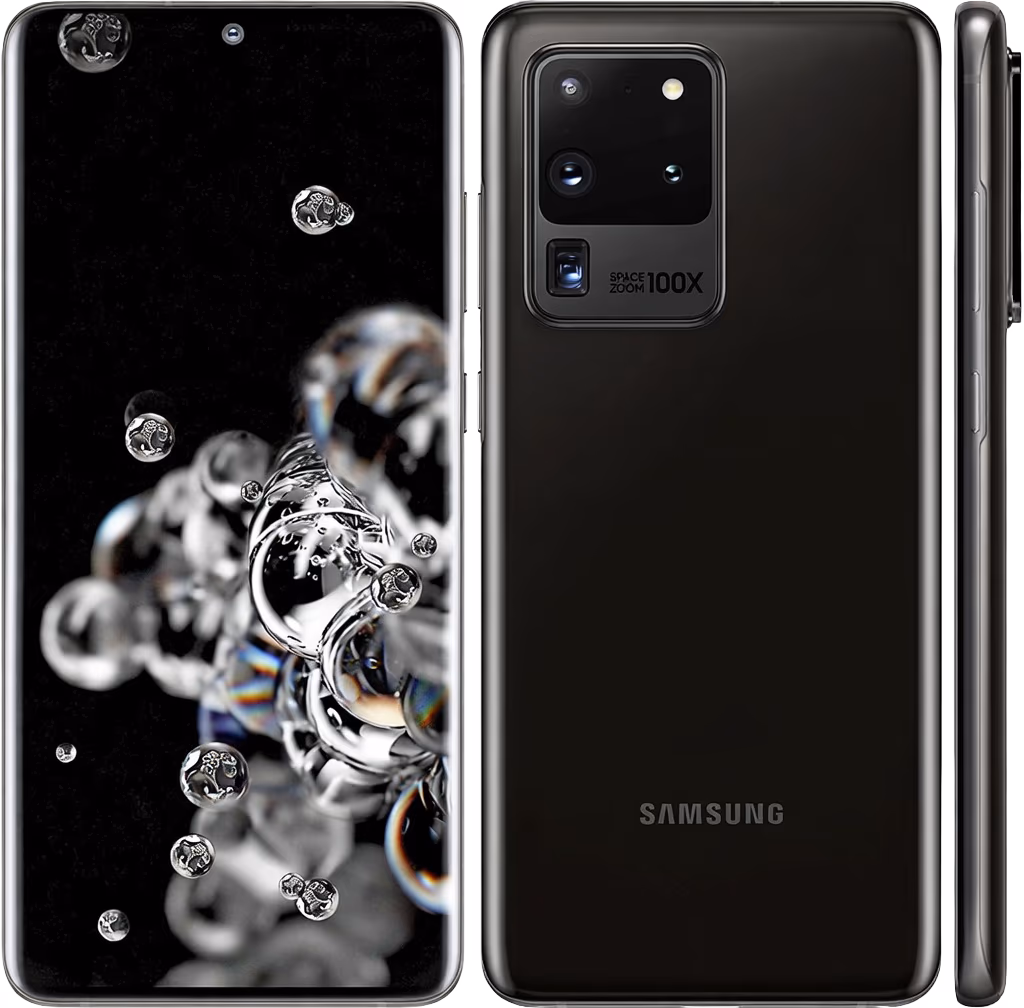 Samsung Galaxy S20 Ultra 5G device