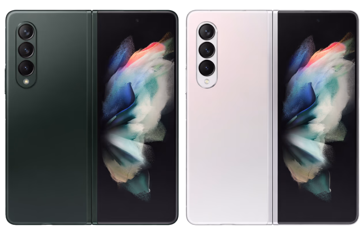 Samsung Galaxy Z Fold3 5G device