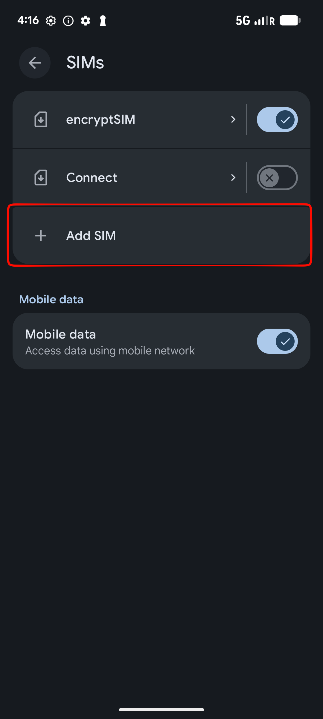 addSim