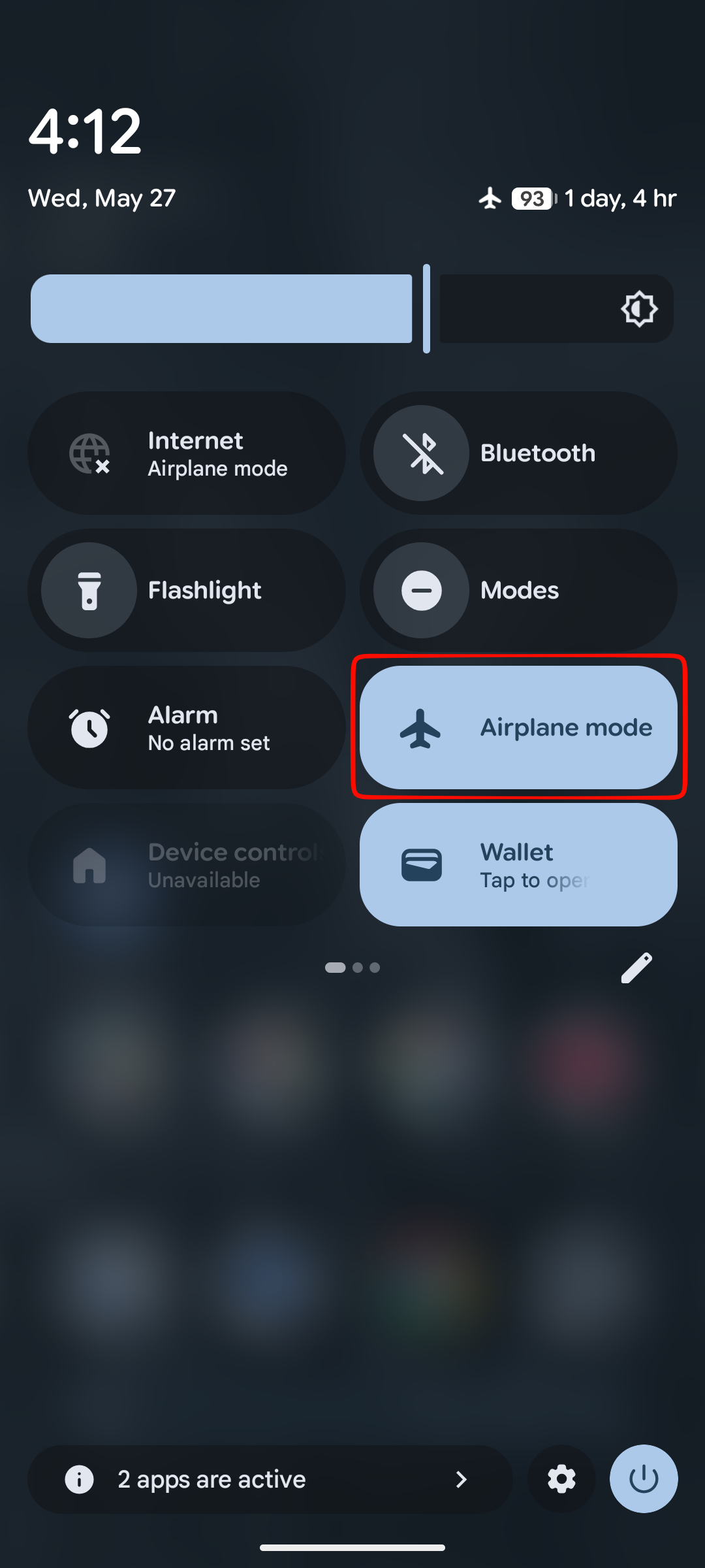 airplaneModeOn