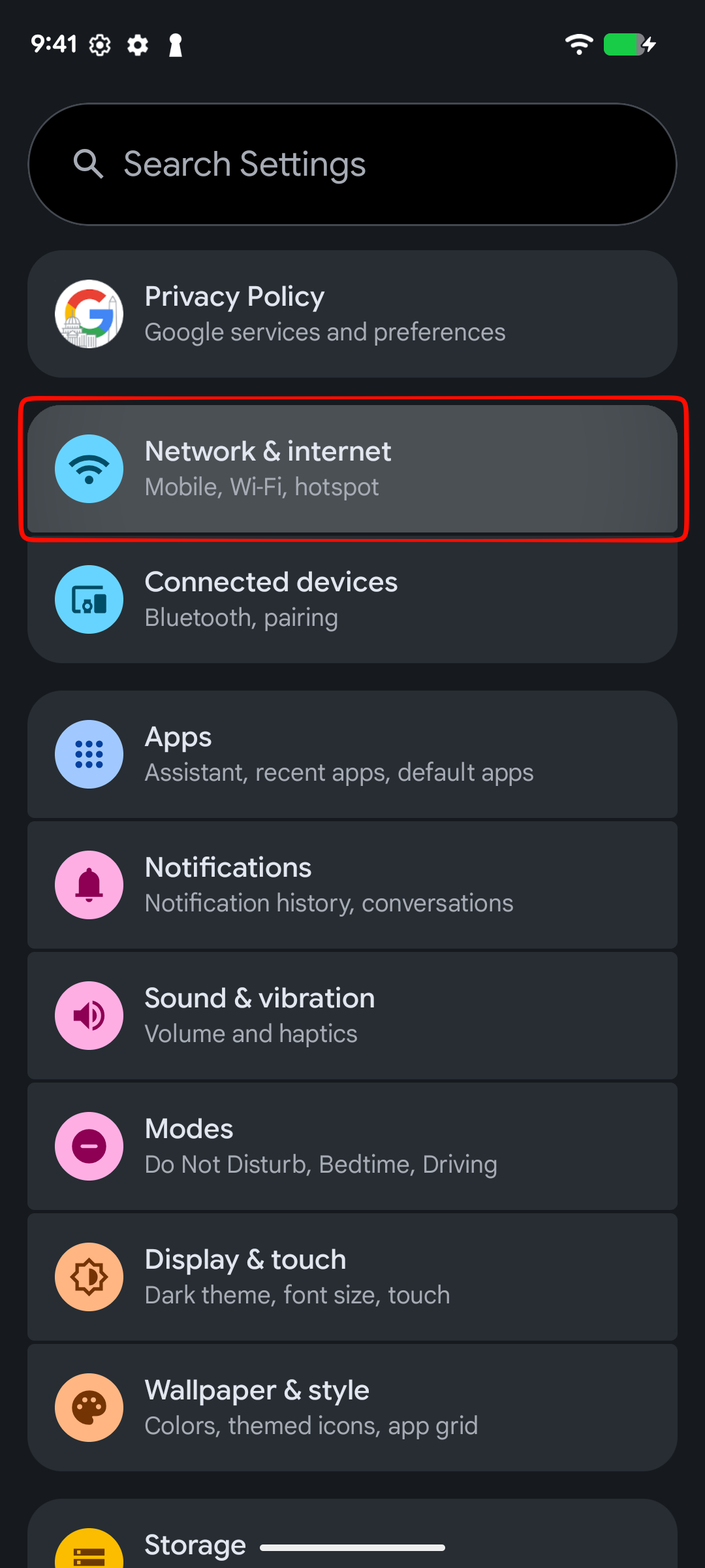 networkInternet