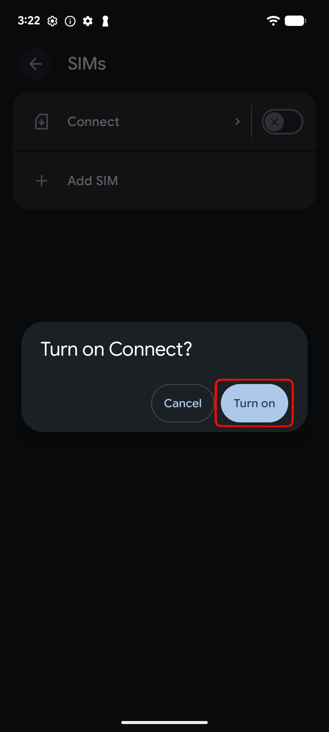 turnOnEsimPrompt
