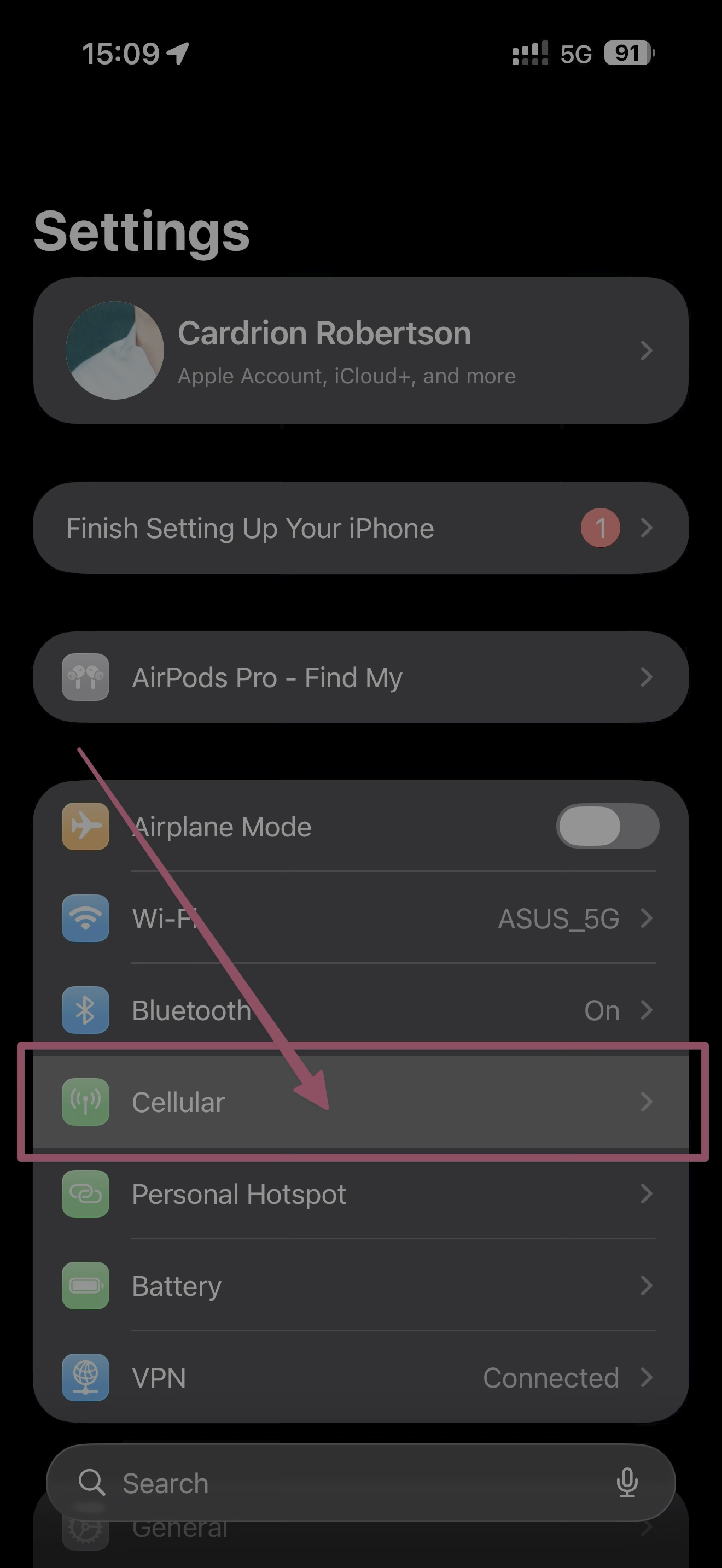 cellularSettings